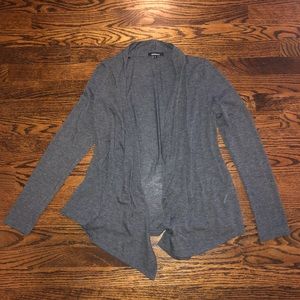 Dark gray cardigan